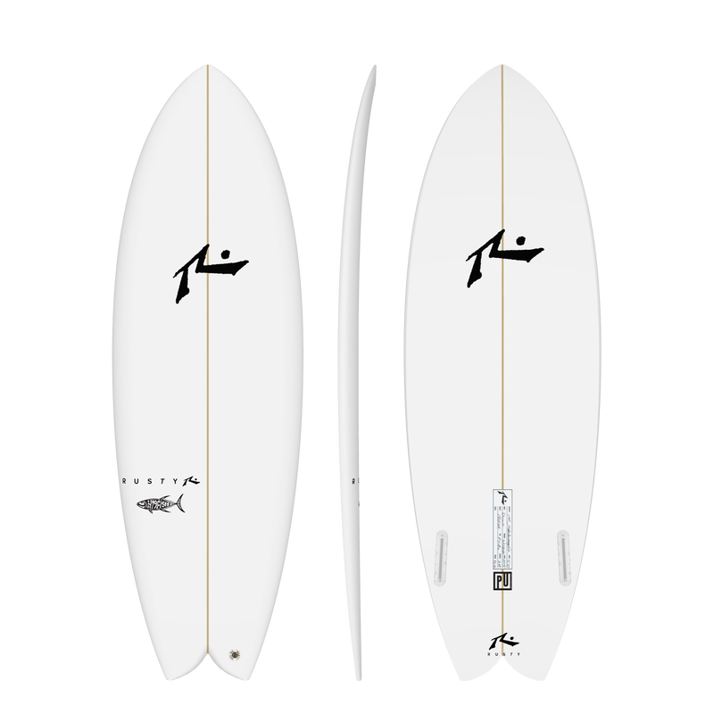 419 Fish 5'6" x 20.50 X 2.05 - 30.00L, Swallow, 2x   Fin Boxes, PU [Average] - ID:941556