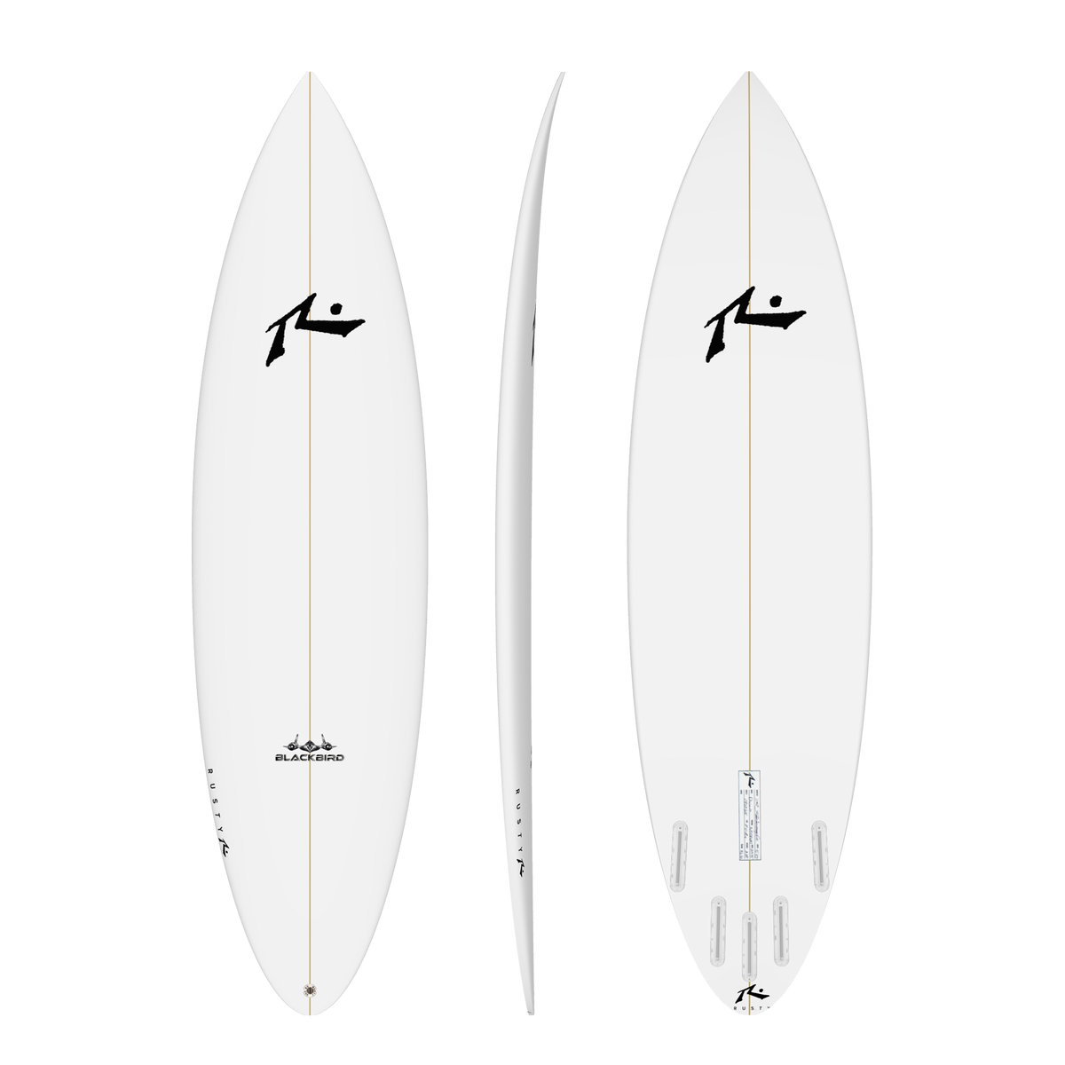 Rusty Surfboards Blackbird Model