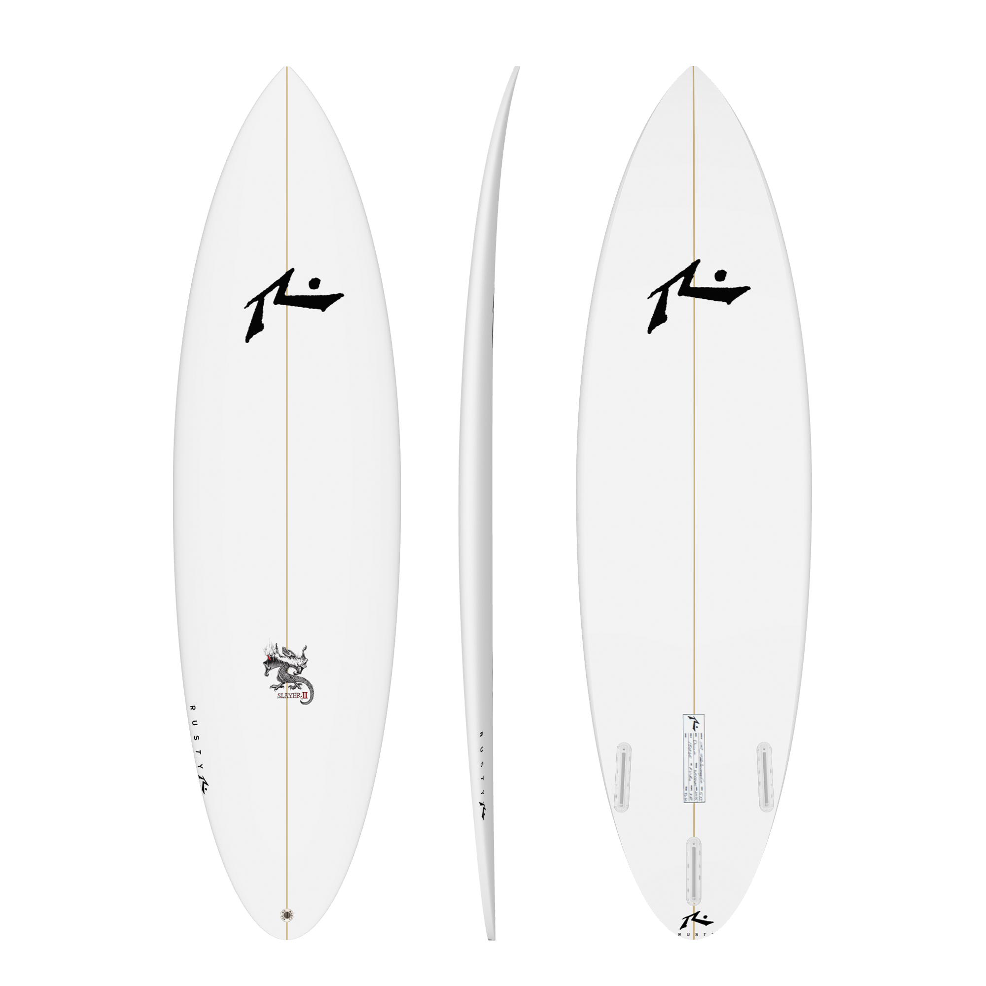 Rusty Surfboards Slayer II Model