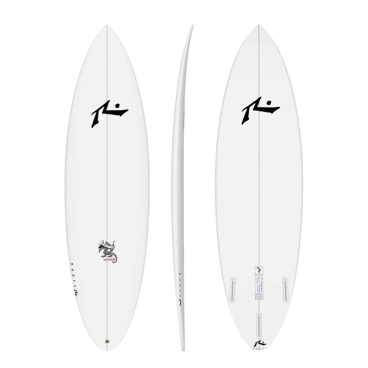 Rusty Surfboards Slayer II Model