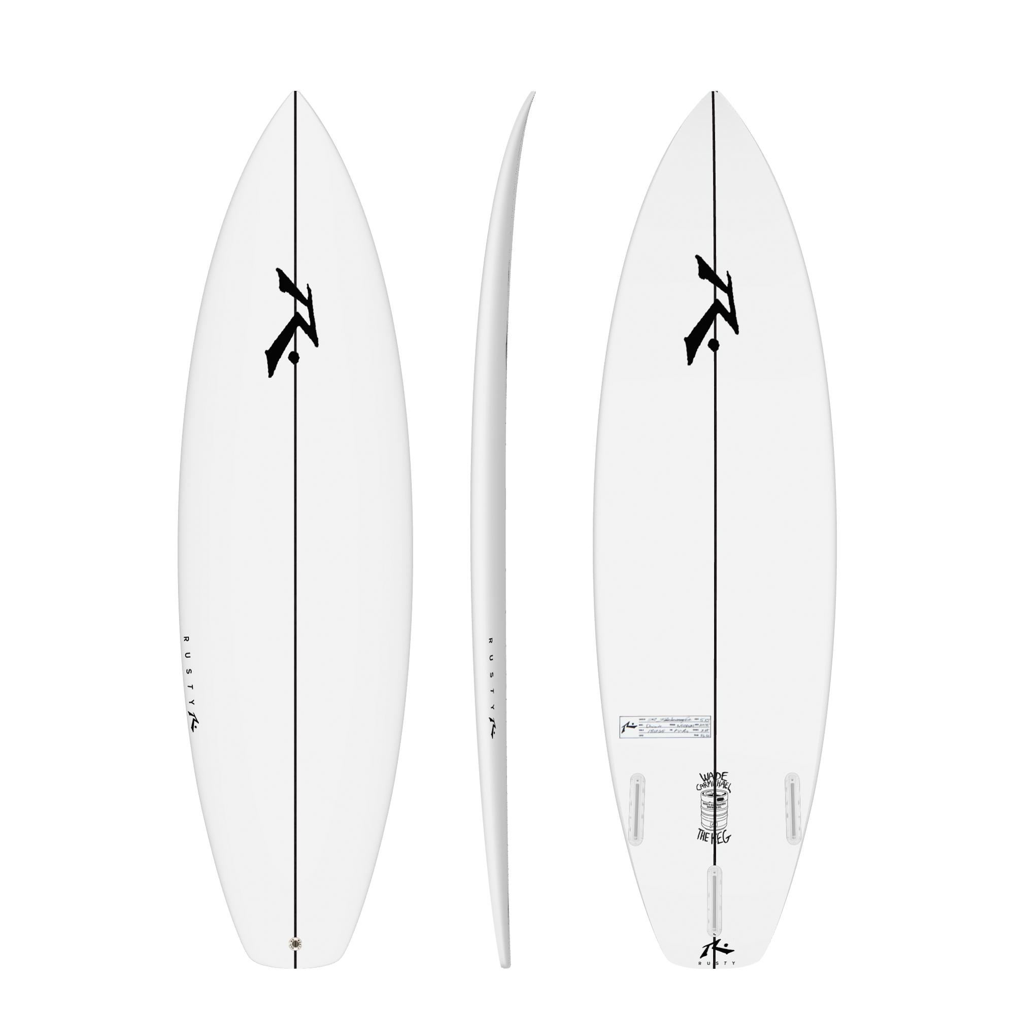 Rusty Surfboards The Keg Model