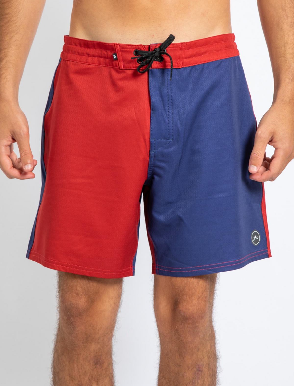 Rusty USA Capital 17&quot; Boardshort Red/Navy RED/NAVY