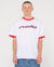 Rusty USA DEAD RINGER SHORT SLEEVE TEE WHITE / RED WHITE / RED
