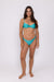 Rusty USA Evie Bra Bikini Top TURQUOISE TURQUOISE