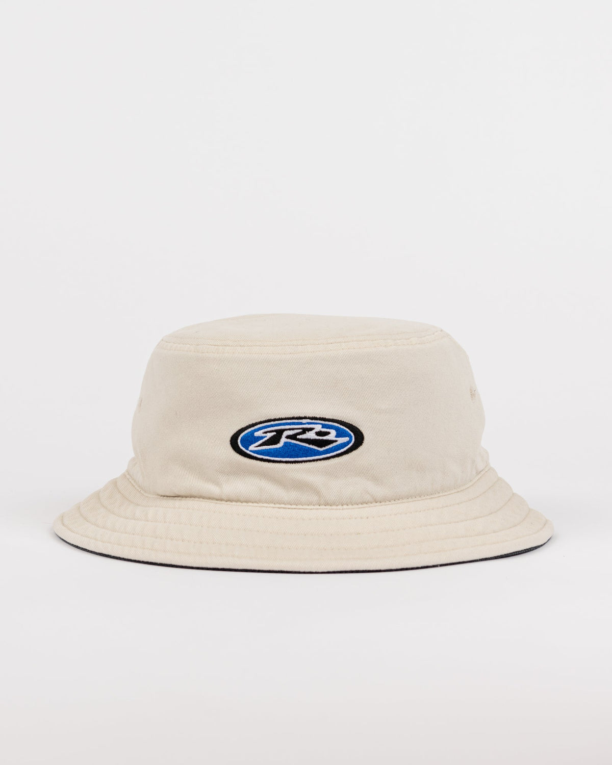 Rusty USA Kick Flip Reversible Bucket Hat Oatmeal 2