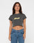 Rusty USA NORTY SHORT SLEEVE SKIMMER BABY TEE COAL COAL