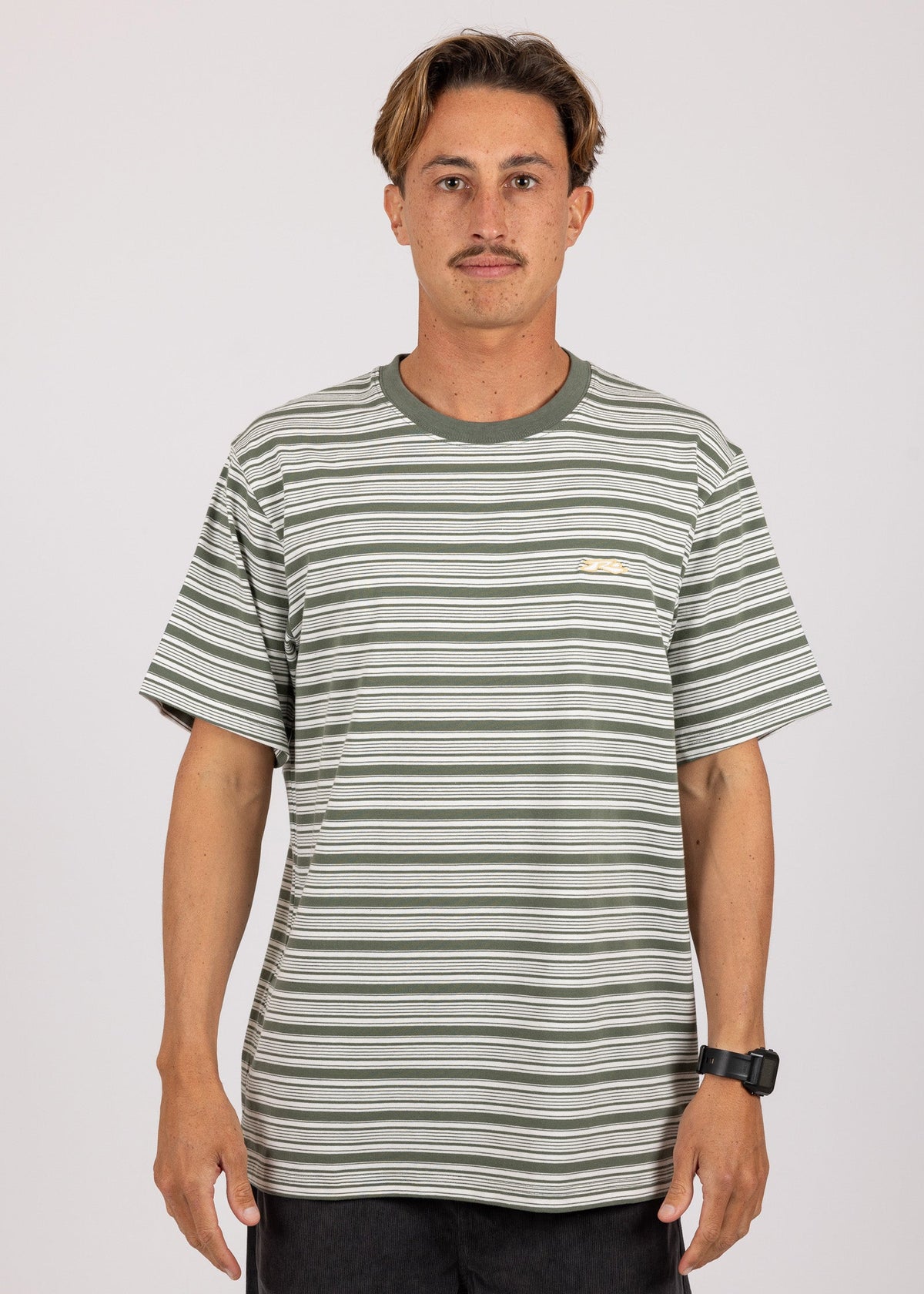 Rusty USA Track It Down Ss Tee ARMY