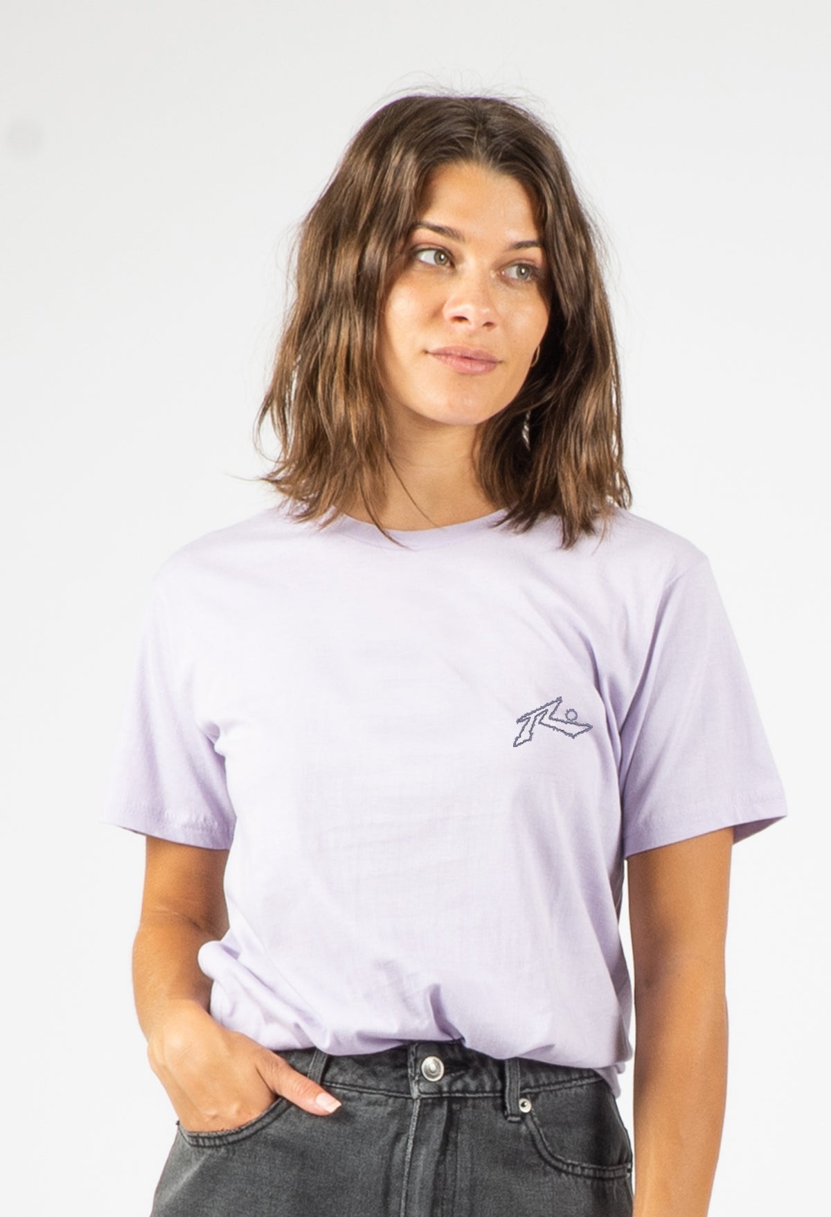 WOMENS WAY OUT SHORT SLEEVE TEE ORCHID ORCHID