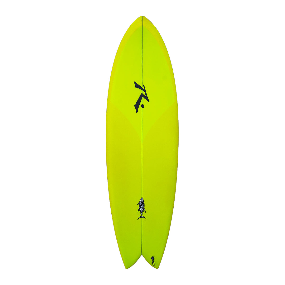 419fish - Alternative - Rusty Surfboards - Top View - Yellow