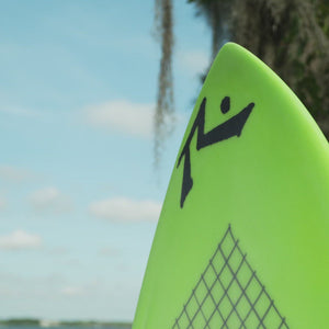 Jacob wakesurfing the Rusty Wakesurf Urchin - Video 