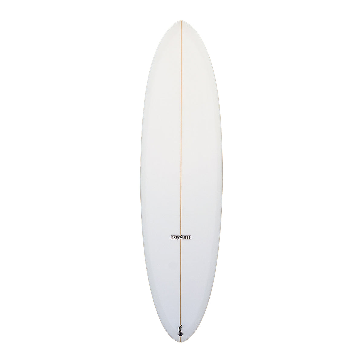 Express Midlength Surfboard - Clear - Deck - Rusty Surfboards 