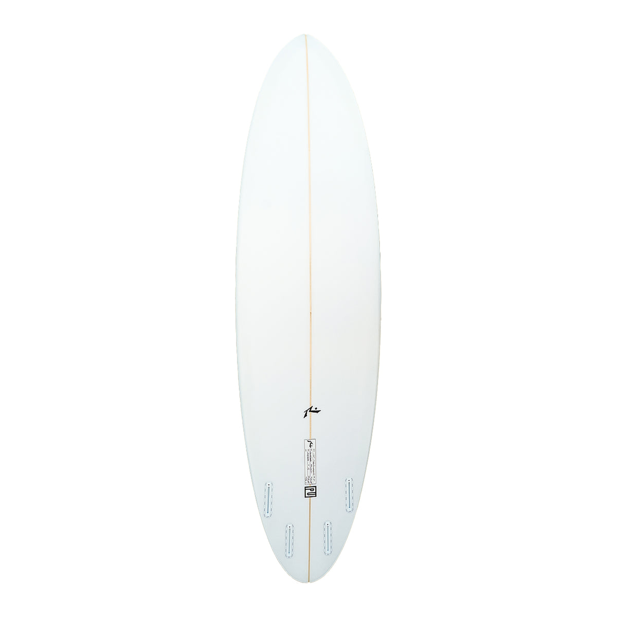 Lowrider Mid Length Surfboard - Bottom View