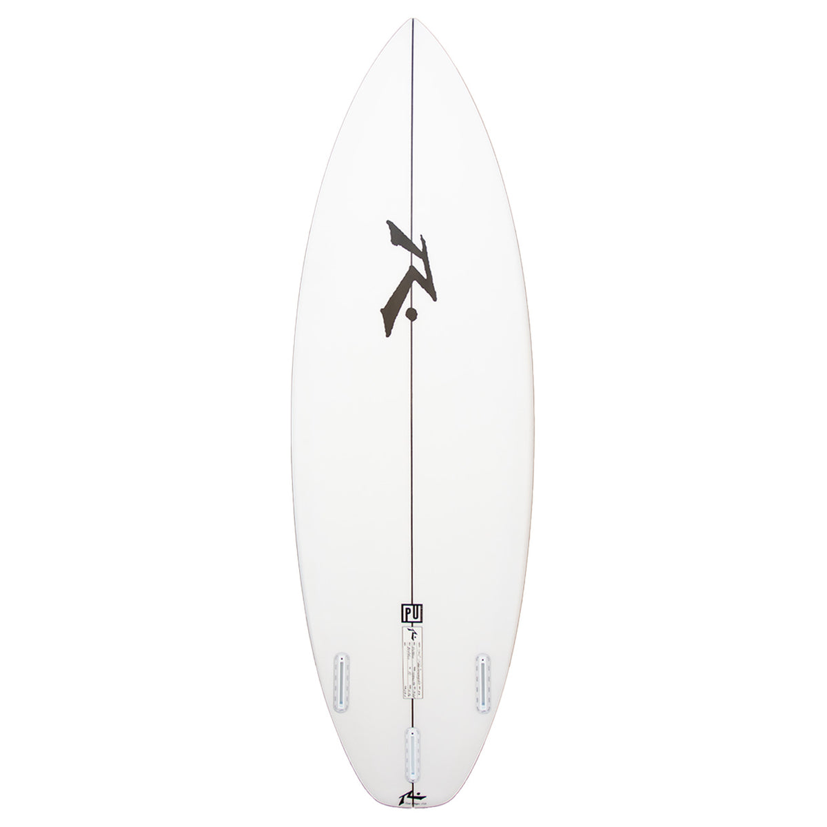 SD - High Performance Shortboard - Rusty Surfboards - Bottom View