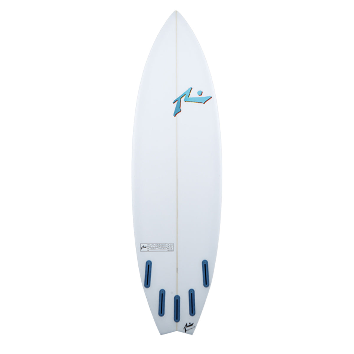 Barking Spider - High Performance Shortboard - Rusty Surfboards - Bottom View