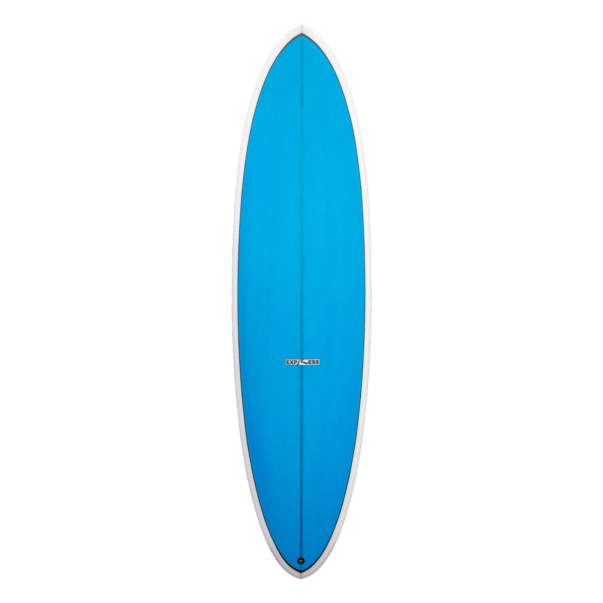Express Midlength Surfboard - Blue - Deck - Rusty Surfboards 