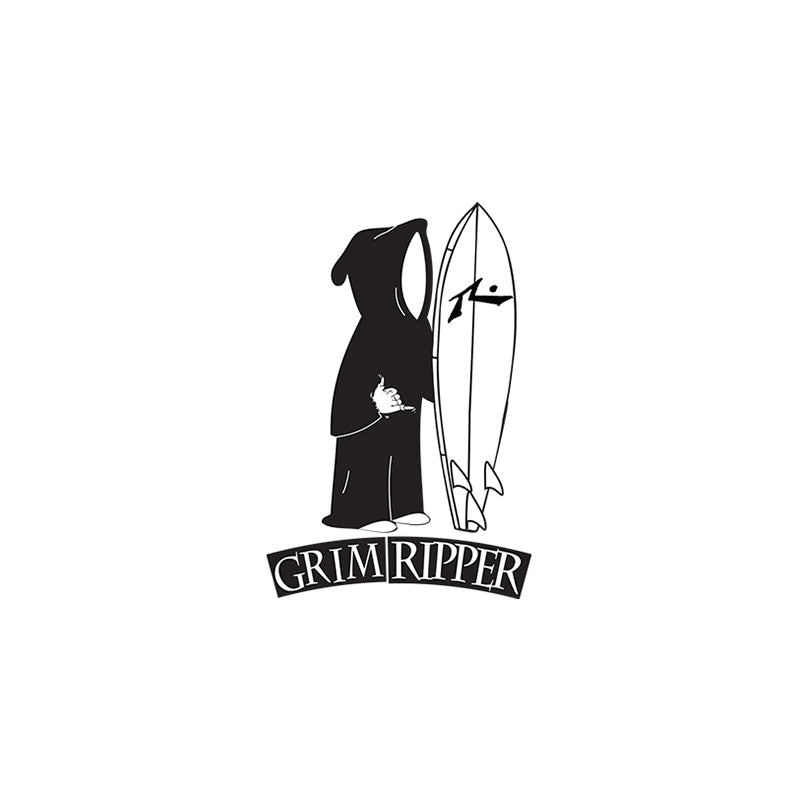 Grim Reaper Surfboard Logo - Rusty Surfboards