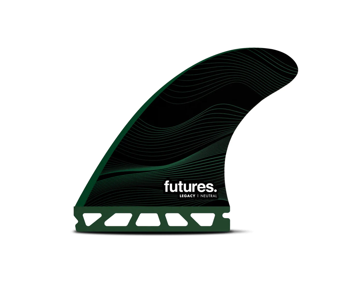 futures. F8 Legacy Series - Thruster - Large - Green