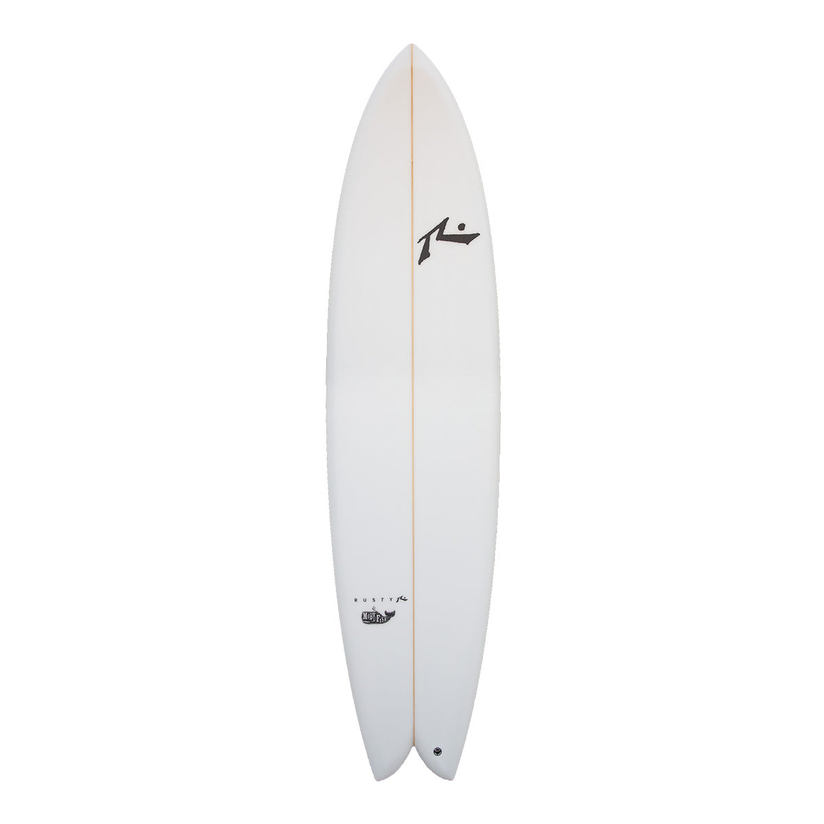 Moby Fish Mid Length Surfboards - Rusty Surfboards - Deck View
