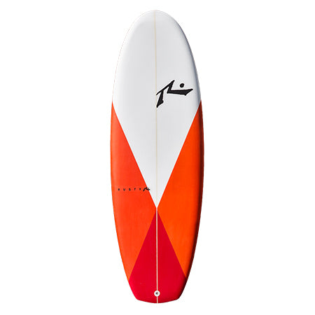 Muffin Top - Alternative - Rusty Surfboards - Top View - Orange
