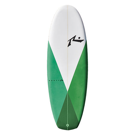 Muffin Top - Alternative - Rusty Surfboards - Top View - Green