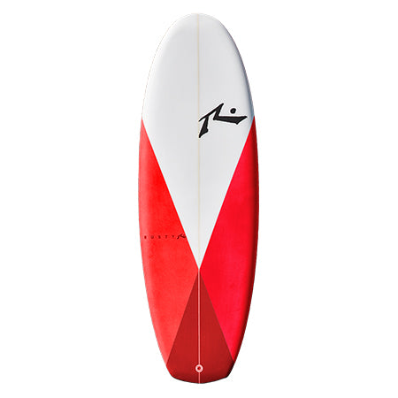 Muffin Top - Alternative - Rusty Surfboards - Top View - Red