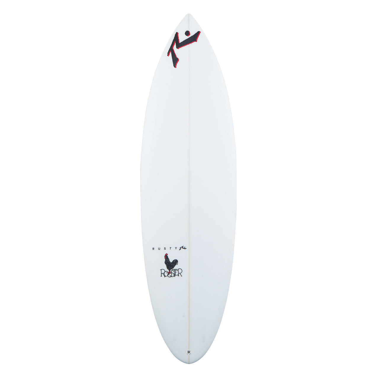 The Rooster - High Performance Shortboard - Rusty Surfboards - Top View