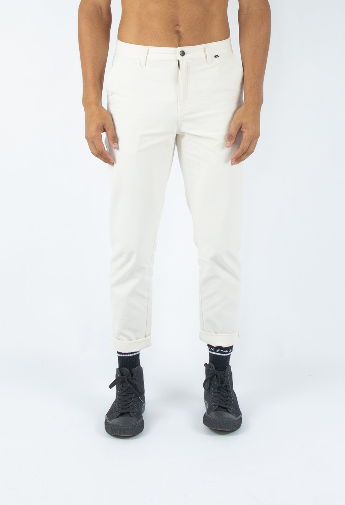 Rusty USA Ford Carpenter Pant Off White OFF WHITE