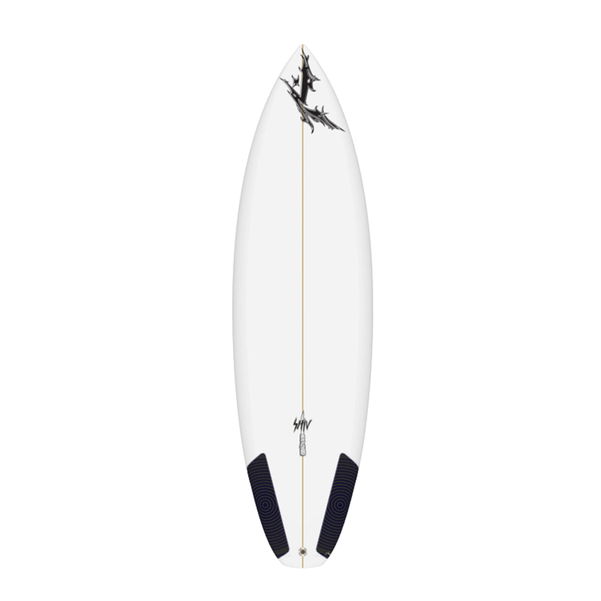 Shiv - High Performance Shortboard - Rusty Surfboards - Top View