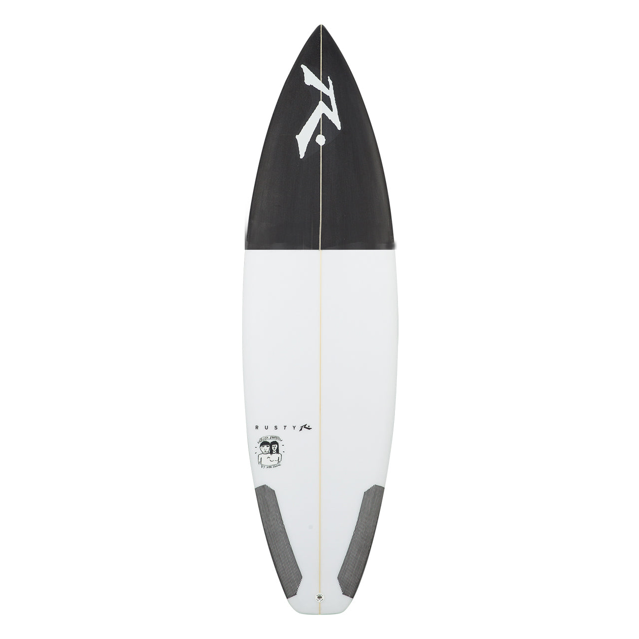 Sista Brotha - High Performance Shortboards - Rusty Surfboards - Top View