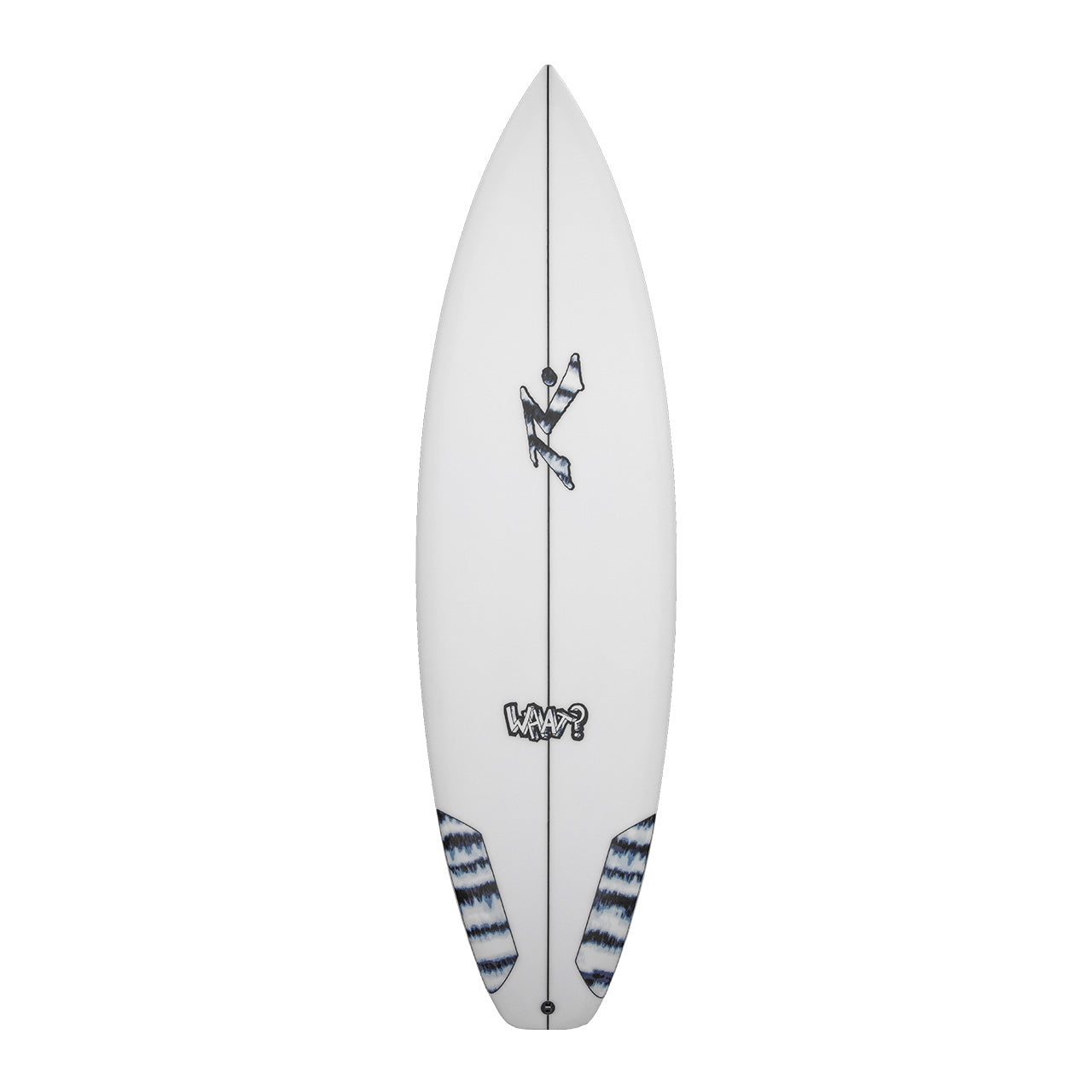 The What - High Performance Shortboard - Rusty Surfboards - Top View